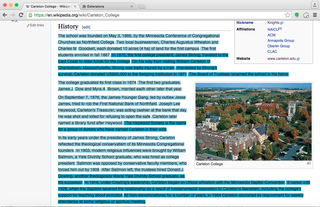 Heatmap on Schiller Wiki Page