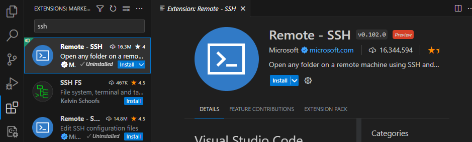 VS Code Remote Window Icon