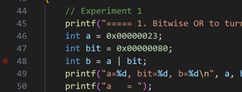 Before setting a breakpoint